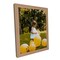 Natural 28x7 Wood Picture Frame Acrylic Glass - Light Wood Frame
